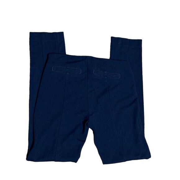 CAbi Navy Blue Knit Ankle Pants Cropped Pants Size 0 - Picture 3 of 4